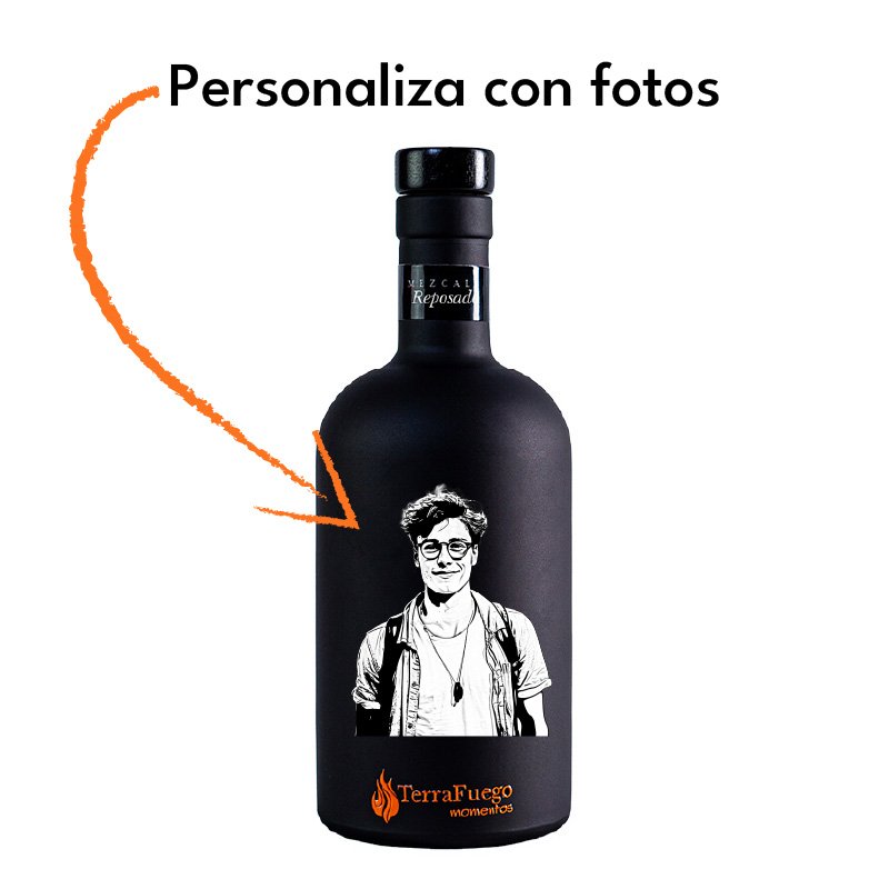 Mezcal Reposado Terrafuego Personalizable 750ml - Image 3