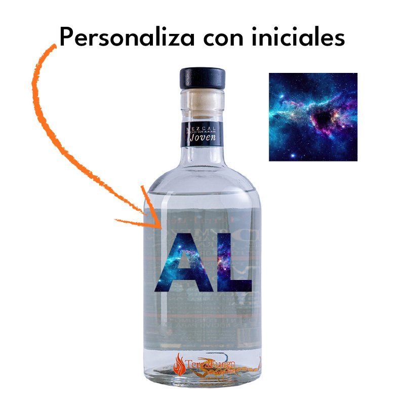 Mezcal Joven Terrafuego Personalizable con Alacrán 750ml - Image 5