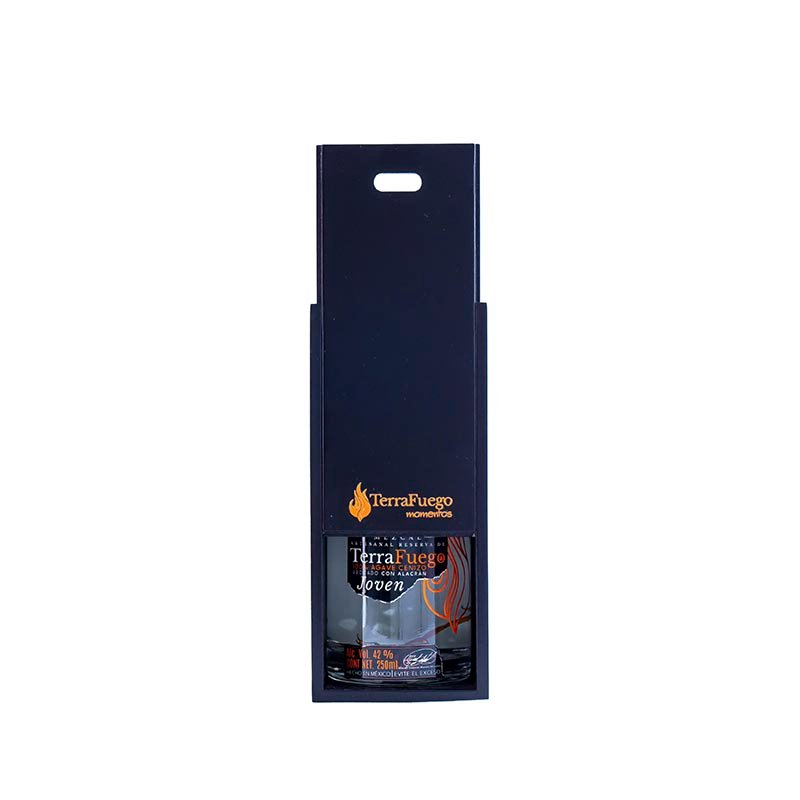 Caja Personalizable Mezcal Joven con Alacrán Terrafuego 250ml - Image 2