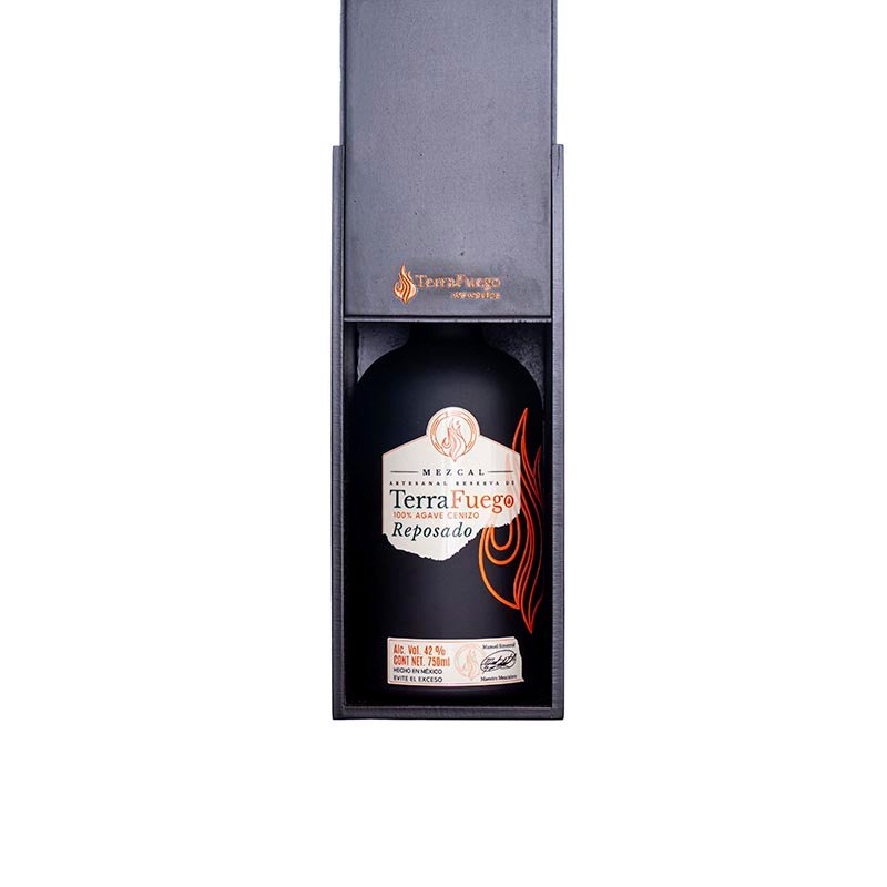 Caja Personalizable Mezcal Reposado Terrafuego 750ml - Image 6