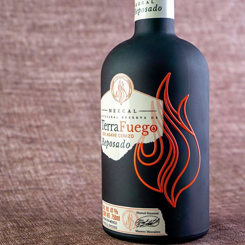 Mezcal Artesanal Reposado Terrafuego 750ml - Image 2