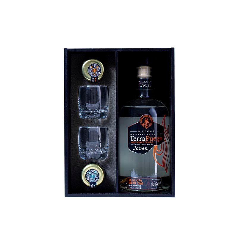 Kit Personalizable Mezcal Joven con Alacrán Terrafuego 750ml - Image 8