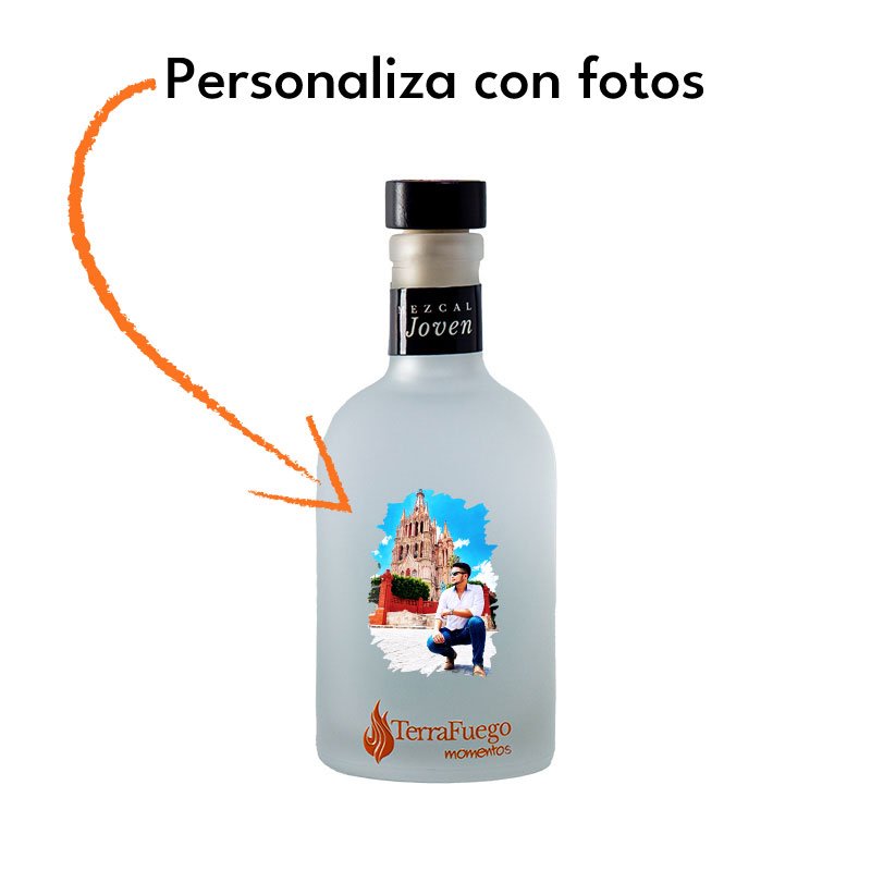Mezcal Joven Terrafuego Personalizable 250ml - Image 3