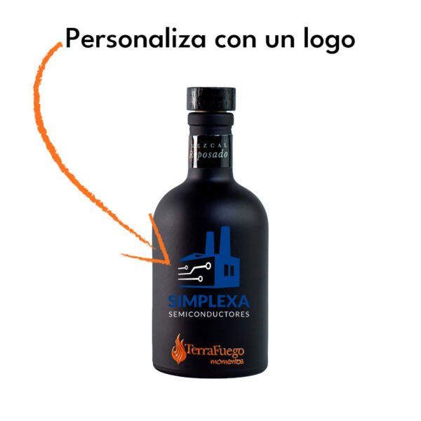 Mezcal Reposado Terrafuego Personalizable 250ml - Image 3