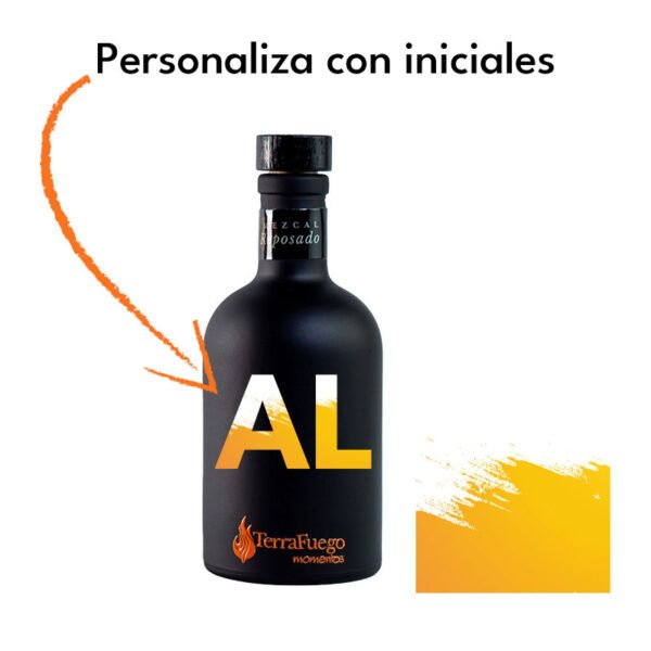 Mezcal Reposado Terrafuego Personalizable 250ml - Image 4