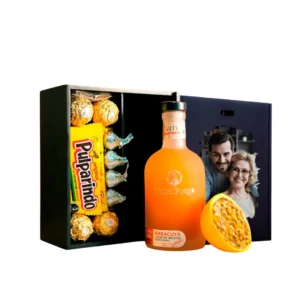 Kit Personalizable Licor Maracuyá Terrafuego 250ml